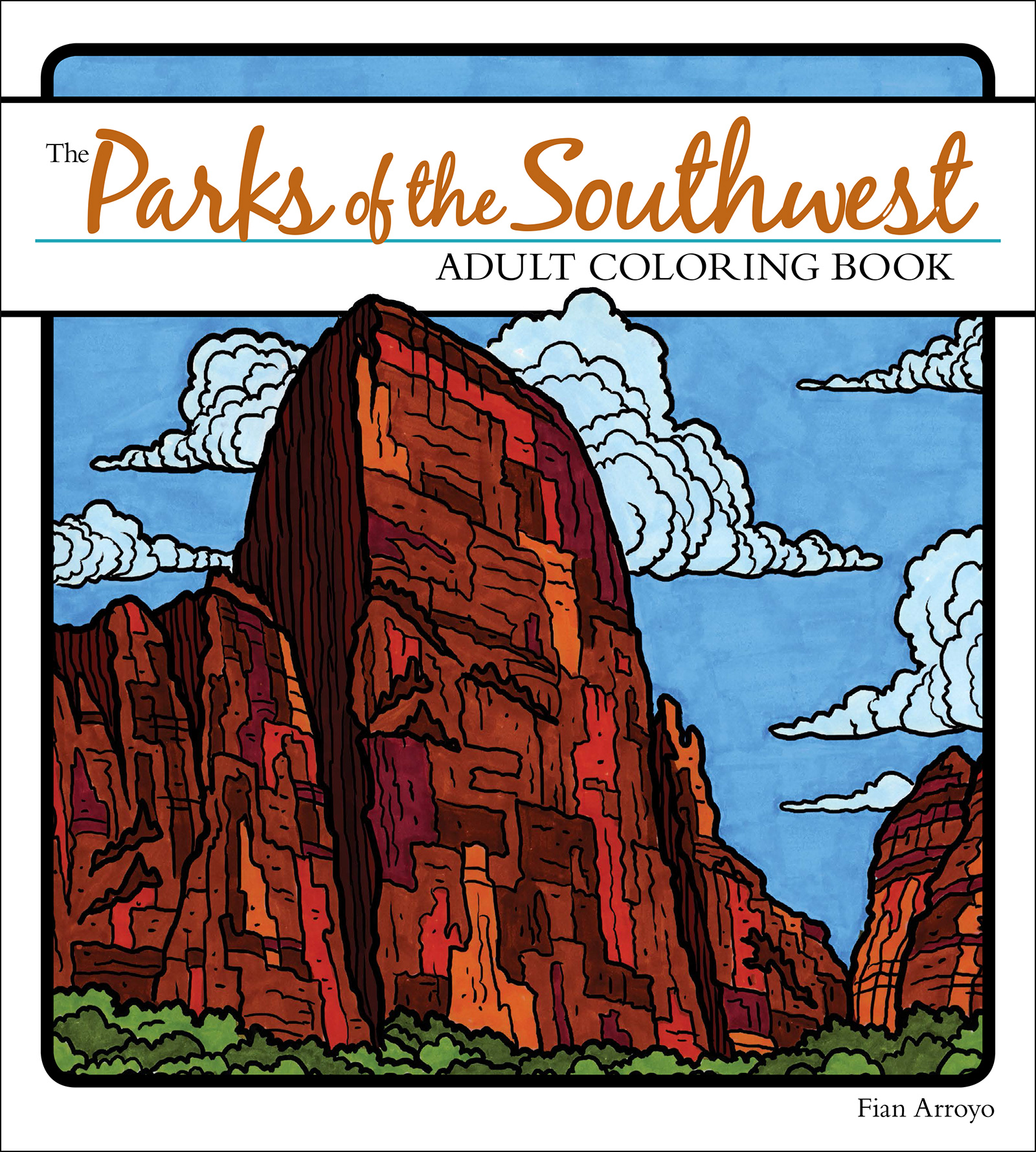 The Parks of the Southwest Adult Coloring Book - AdventureKEEN Shop